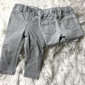 OshKosh B’gosh 12 mo Gray Jeans